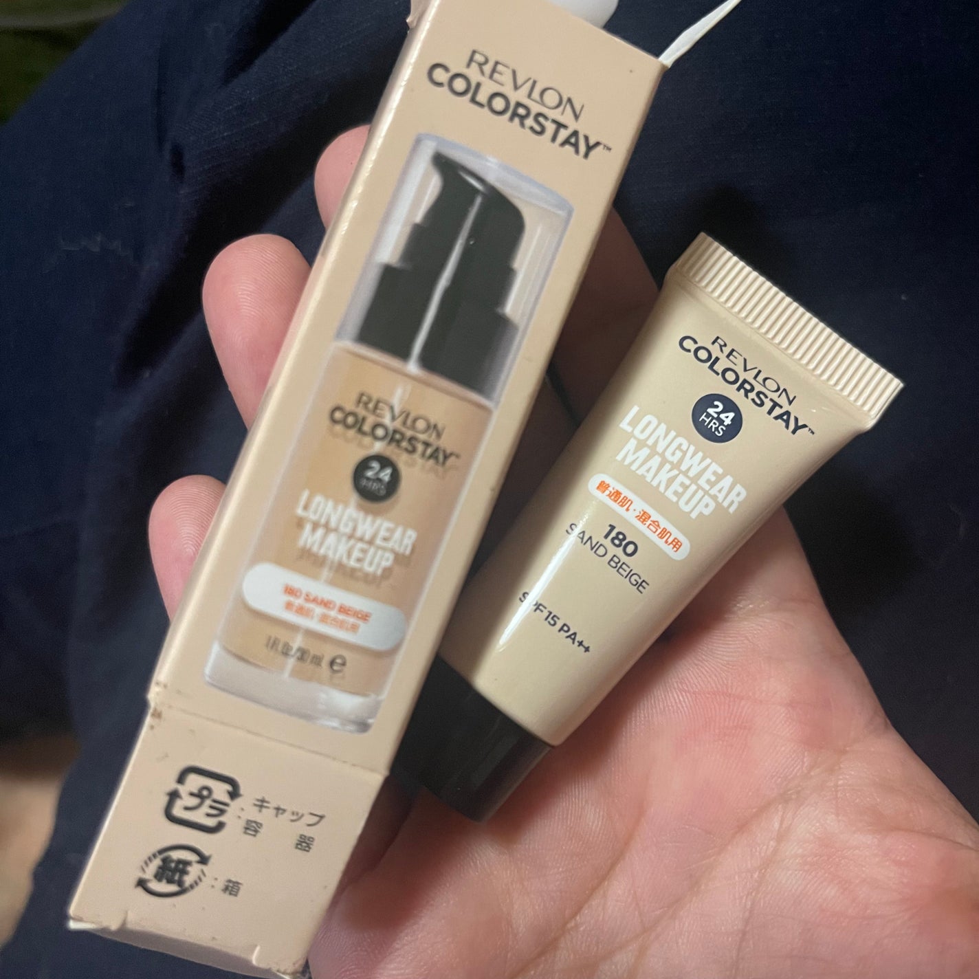 カラーステイ ロングウェア メイクアップ/REVLON/リキッドファンデーションを使ったクチコミ(1枚目)