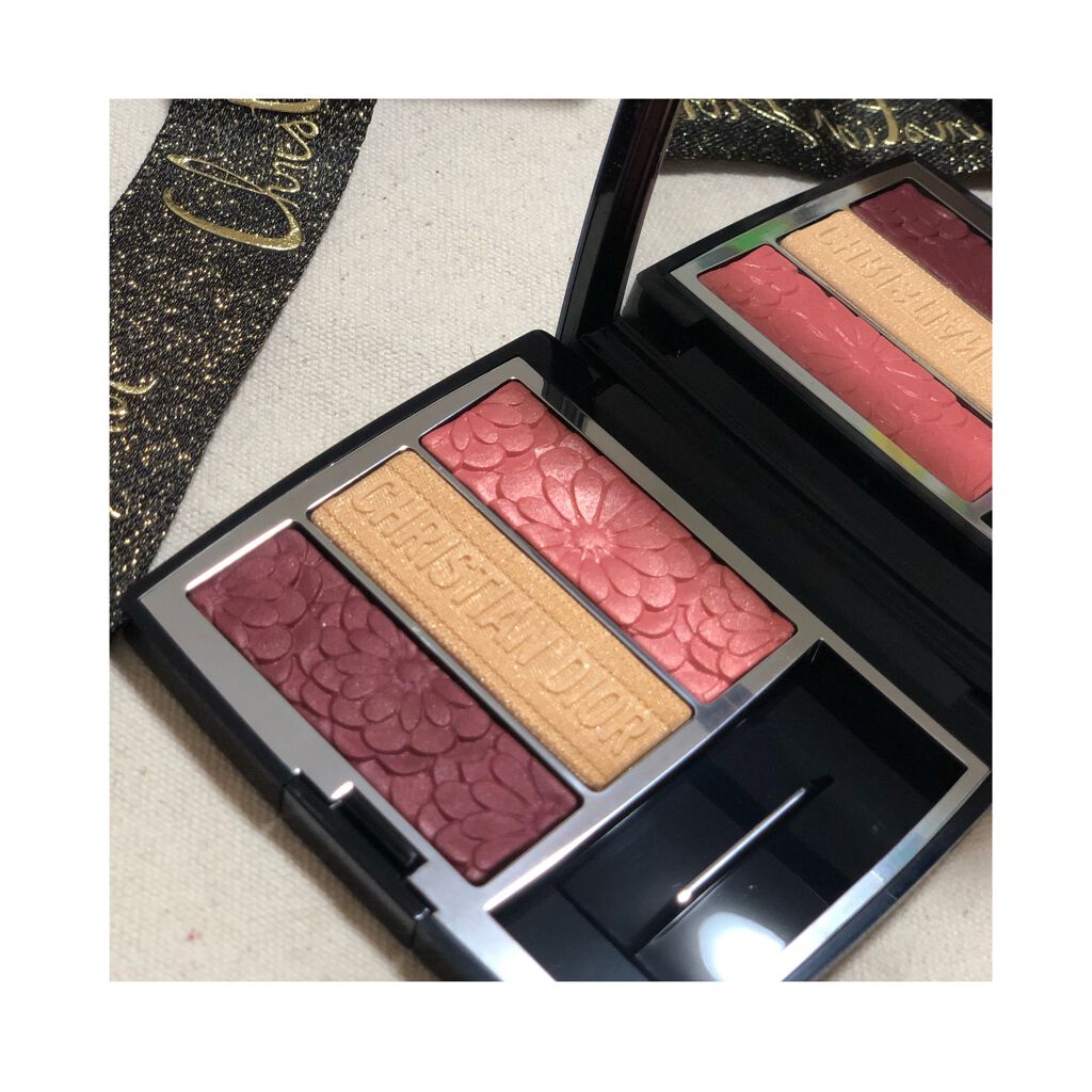 トリオ ブリック パレット<ピュア グロウ>/Dior/アイシャドウパレットを使ったクチコミ(1枚目)