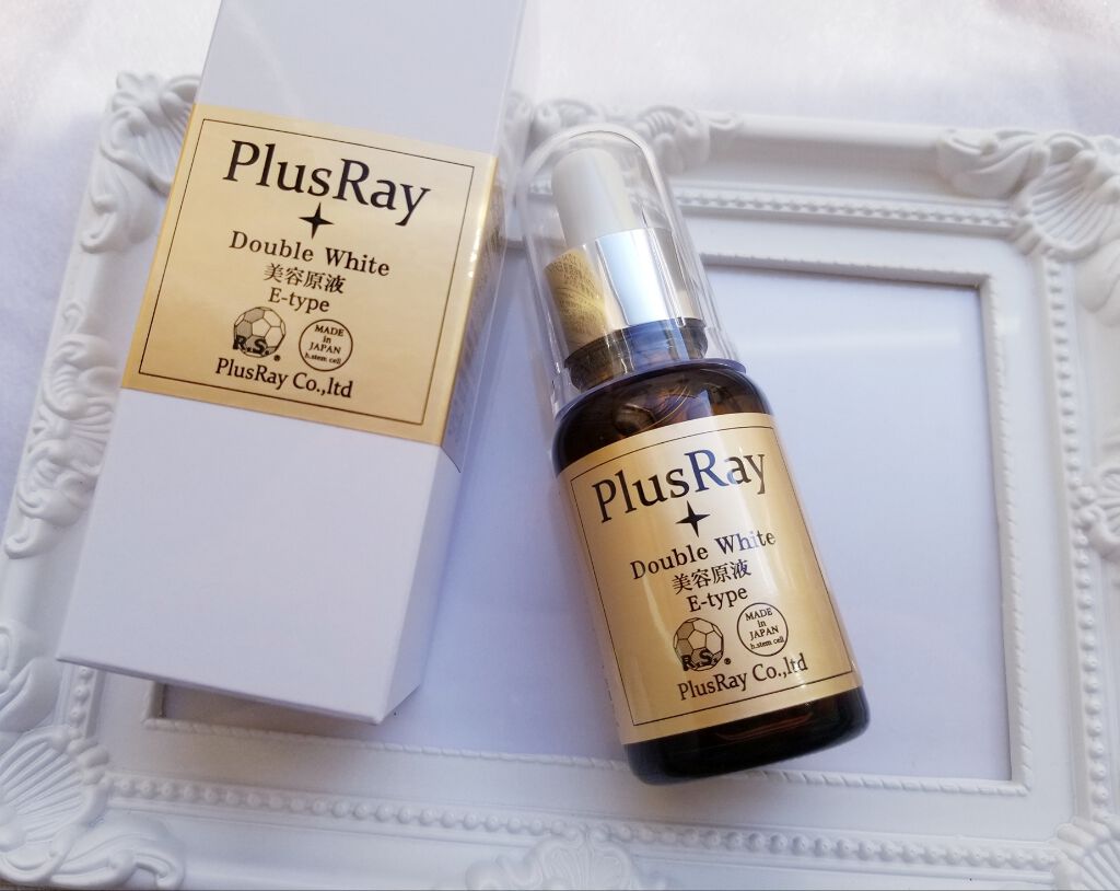 エクストラダブルホワイト美容原液Eタイプ/PlusRay/ブースター・導入液を使ったクチコミ(1枚目)