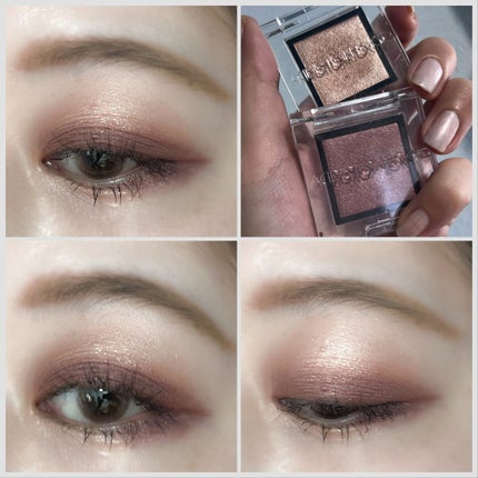 アディクション ザ アイシャドウ パール/ADDICTION/単色アイシャドウを使ったクチコミ(4枚目)