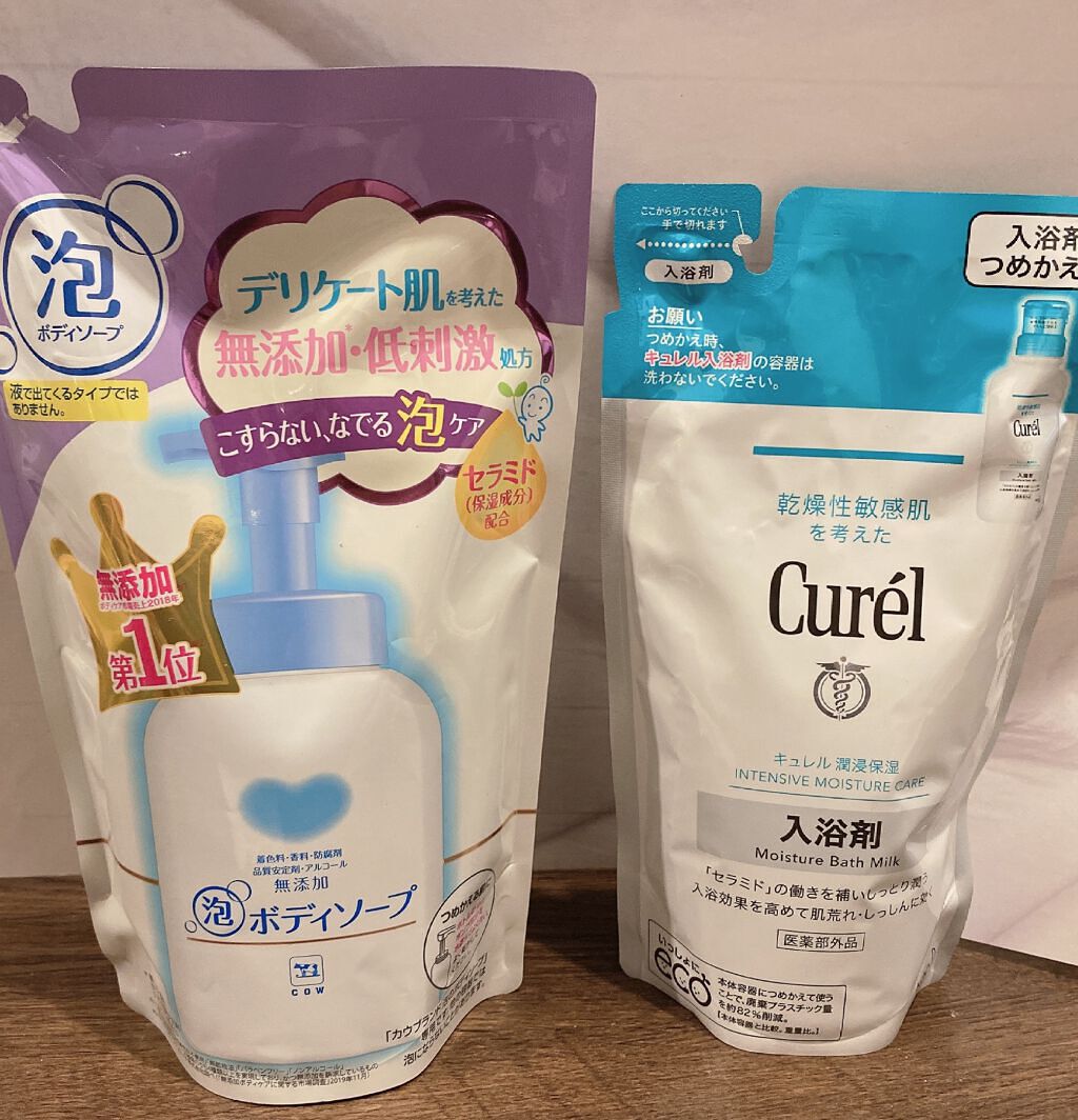 入浴剤/キュレル/保湿系入浴剤を使ったクチコミ(1枚目)