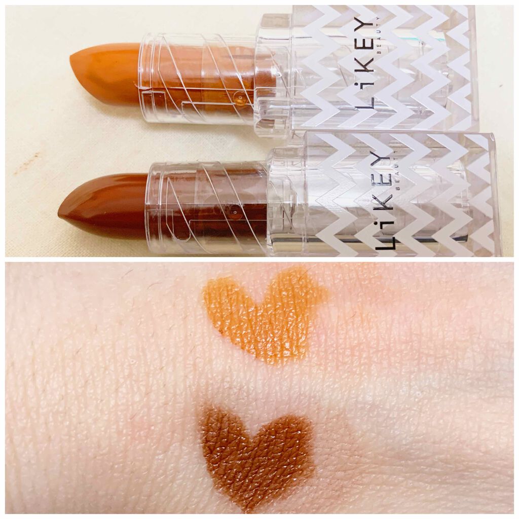 スムースフィットリップスティック/LiKEY BEAUTY/口紅を使ったクチコミ(3枚目)