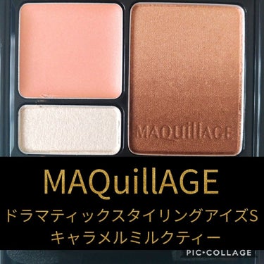 ドラマティックスタイリングアイズＳ/マキアージュ/アイシャドウパレットを使ったクチコミ（1枚目）