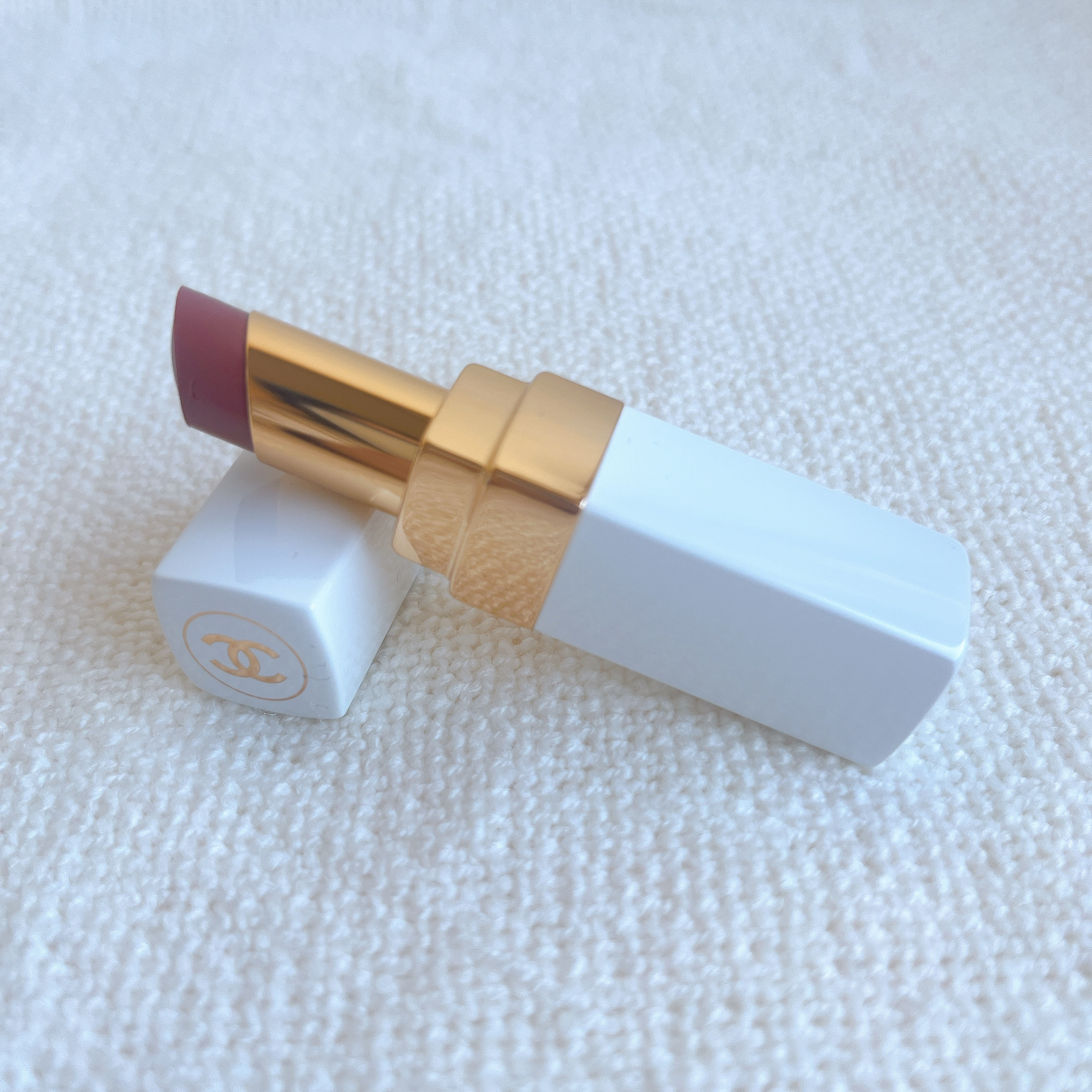 シャネル ルージュ ココ ボーム 914 ナチュラル チャーム/CHANEL/口紅を使ったクチコミ（1枚目）