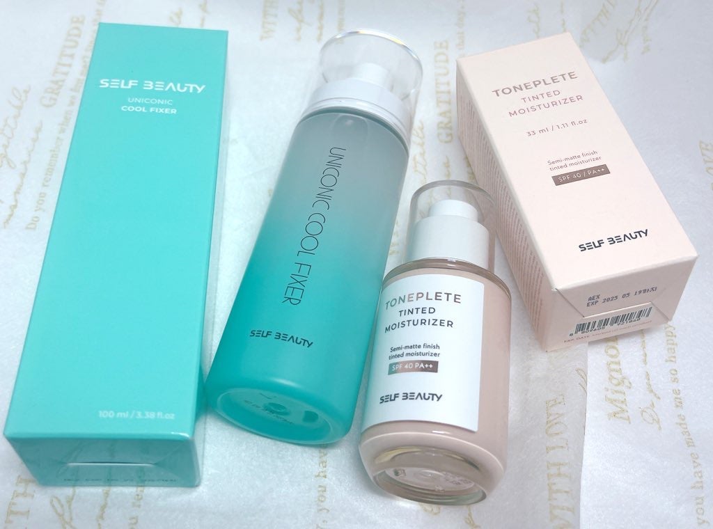 トーンアップUV下地/SELF BEAUTY/化粧下地を使ったクチコミ(1枚目)