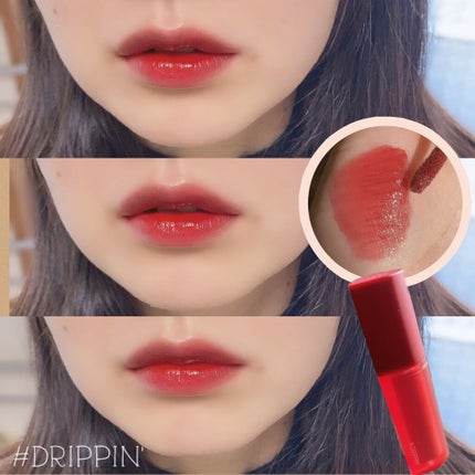 ホリカホリカ ハートクラッシュグローティントエアー/HOLIKA HOLIKA/リップティントを使ったクチコミ(6枚目)