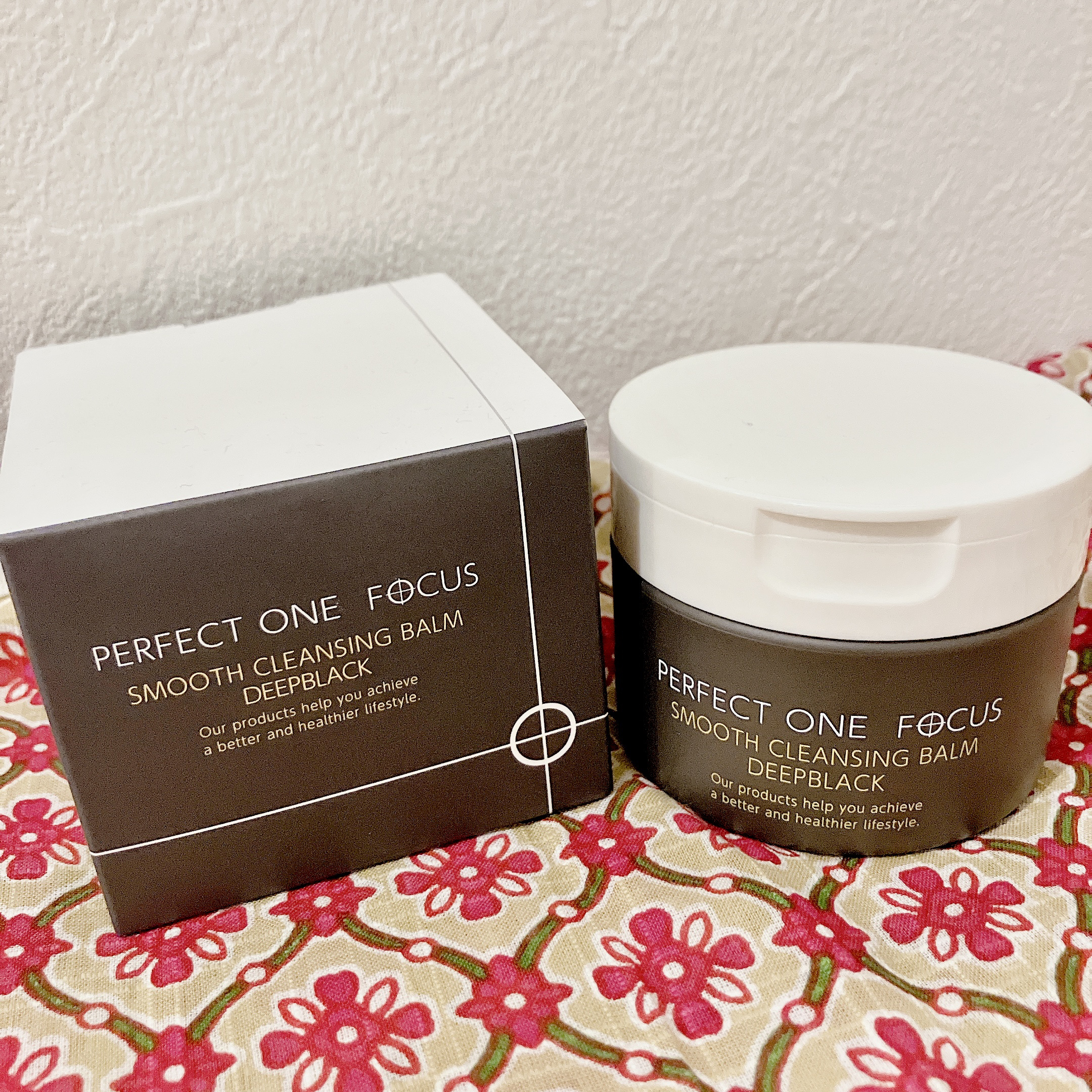 パーフェクトワンフォーカス スムースクレンジングバーム ディープブラック/PERFECT ONE  FOCUS/クレンジングバームを使ったクチコミ（1枚目）