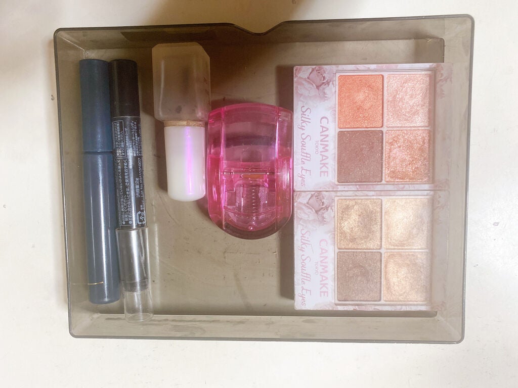 重なるアクリルケース2段引出・大/無印良品/その他化粧小物を使ったクチコミ(7枚目)