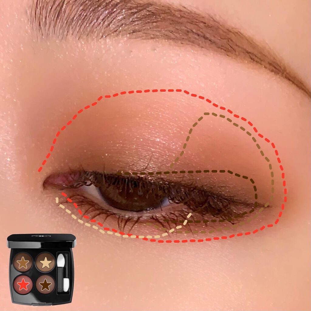 レ キャトル オンブル｜CHANELの口コミ - イエベ秋におすすめのアイ