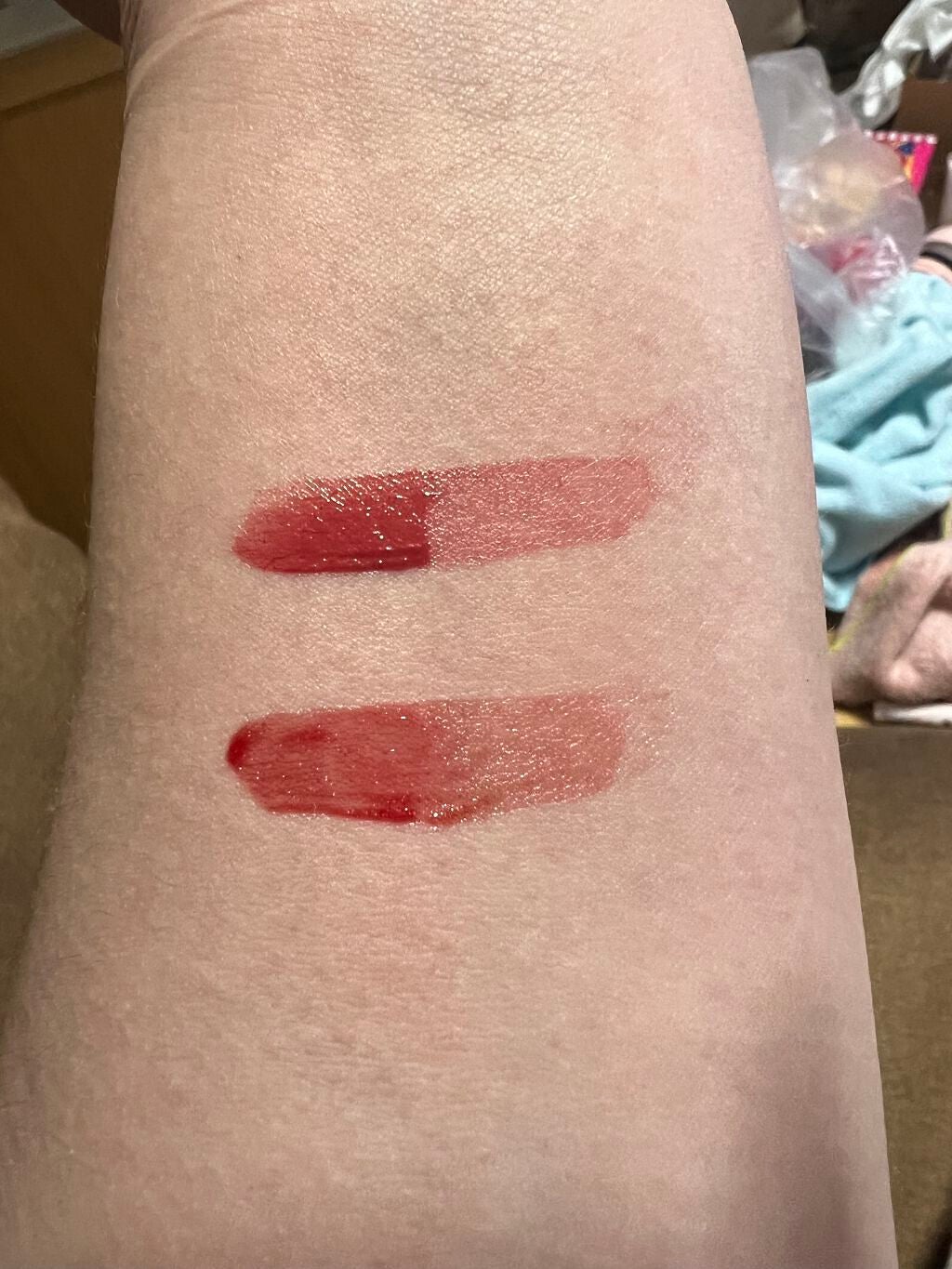 ウォータリーティントリップ/CEZANNE/リップティントを使ったクチコミ(4枚目)