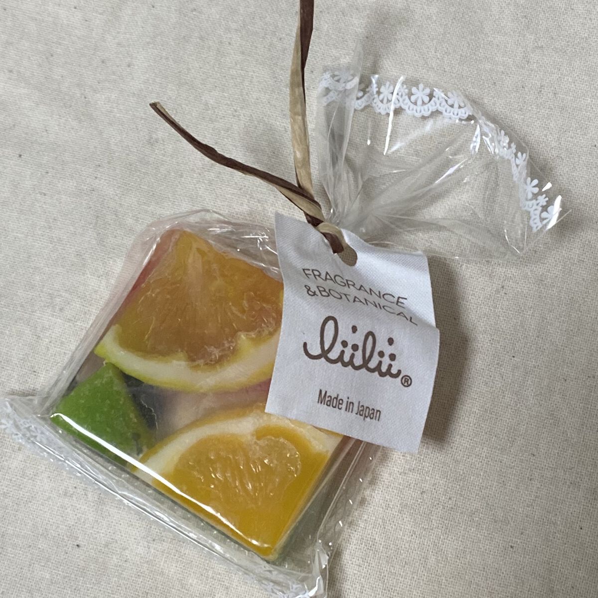 リィリィ フルーツキャンディバーソープ/リィリィ/ボディ石鹸を使ったクチコミ（1枚目）