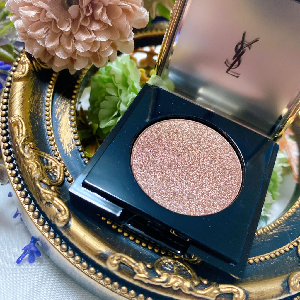 ラメクラッシュ No.43 ダズリング トープ/YVES SAINT LAURENT BEAUTE/単色アイシャドウを使ったクチコミ（3枚目）