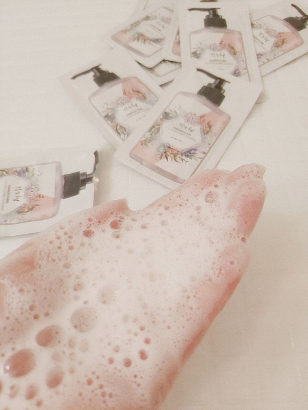 PINK BRIGHTENING CLEANSER/KIM SOHYUNG BEAUTY/オールインワン化粧品を使ったクチコミ（3枚目）