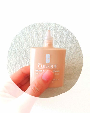 CLINIQUE イーブン ベター グロウ メークアップ 15のクチコミ「こちらはカバー力があり肌を均等に綺麗に見せてくれて、なかなか量が減らないためコスパも良い！とい.....」（3枚目）