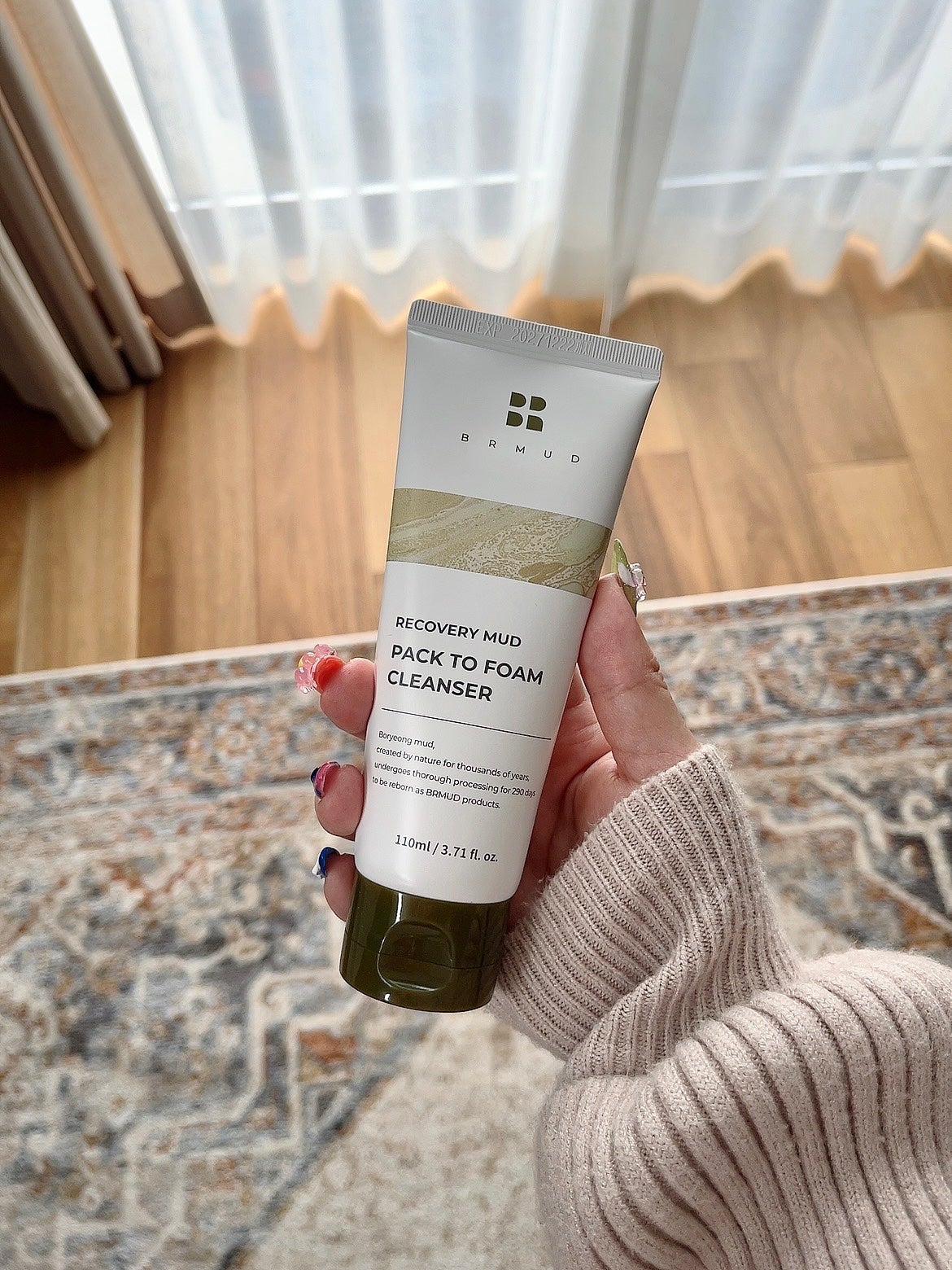 リカバリーマッドバックツーフォームクレンザー/BRMUD/洗顔フォームを使ったクチコミ(1枚目)