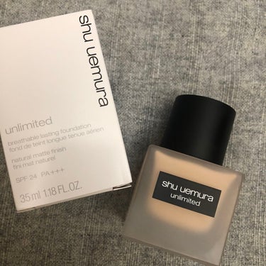 アンリミテッド ラスティング フルイド/shu uemura/リキッドファンデーションを使ったクチコミ（1枚目）