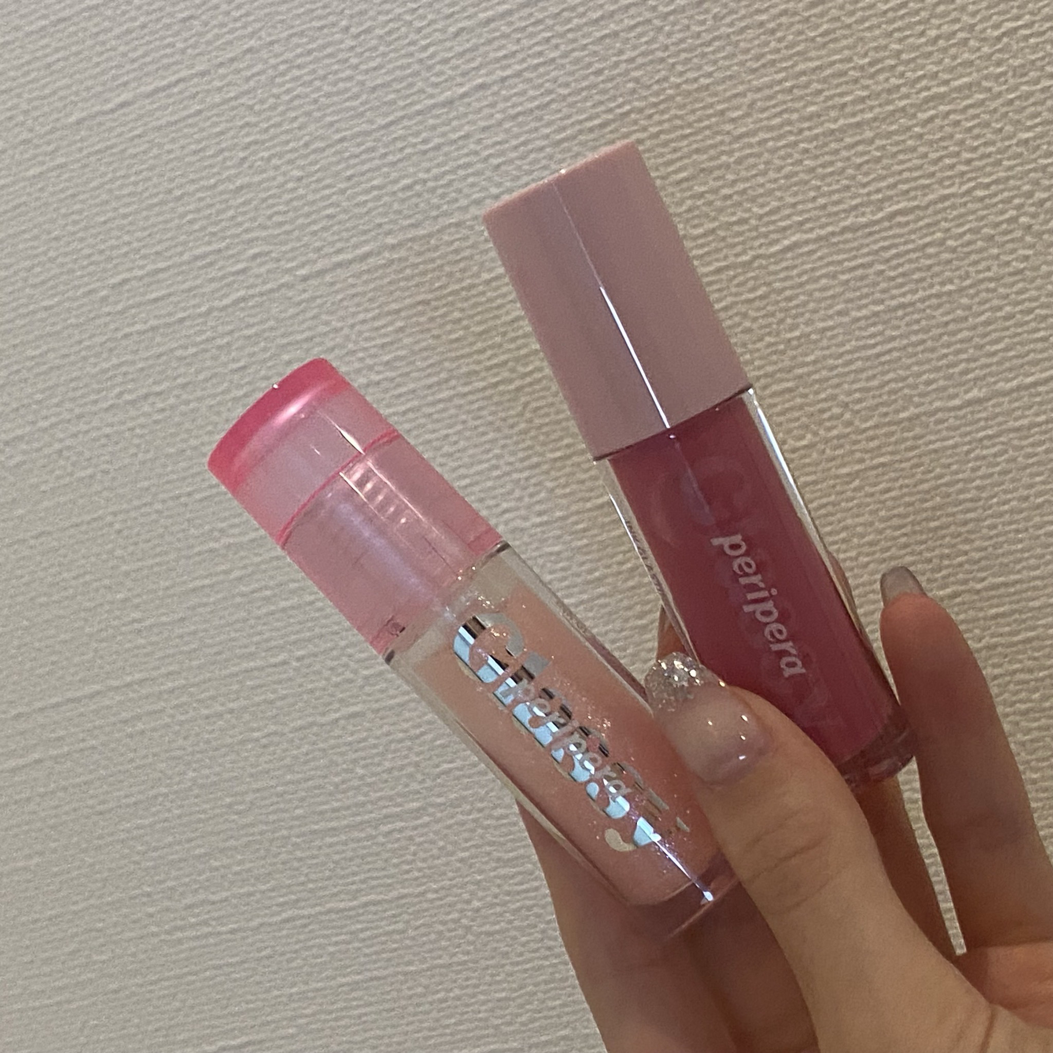 インク グラスティング リップ グロス 13 ゲット ハッピー(GET HAPPY)/PERIPERA/リップグロスを使ったクチコミ（1枚目）