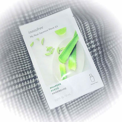 マイリアル スクイーズ マスクシート/innisfree/シートマスク・パックを使ったクチコミ(1枚目)