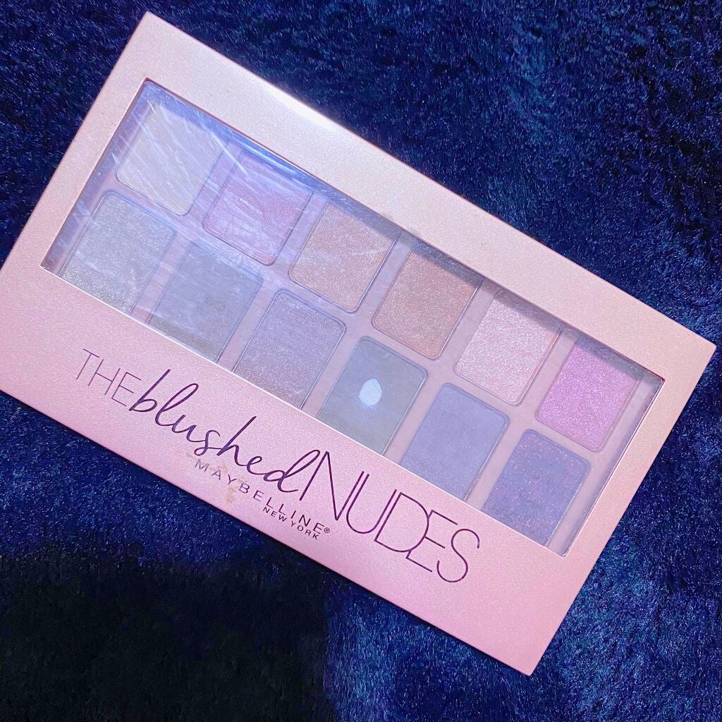 ヌードパレット ブラッシュド/MAYBELLINE NEW YORK/アイシャドウパレットを使ったクチコミ(1枚目)