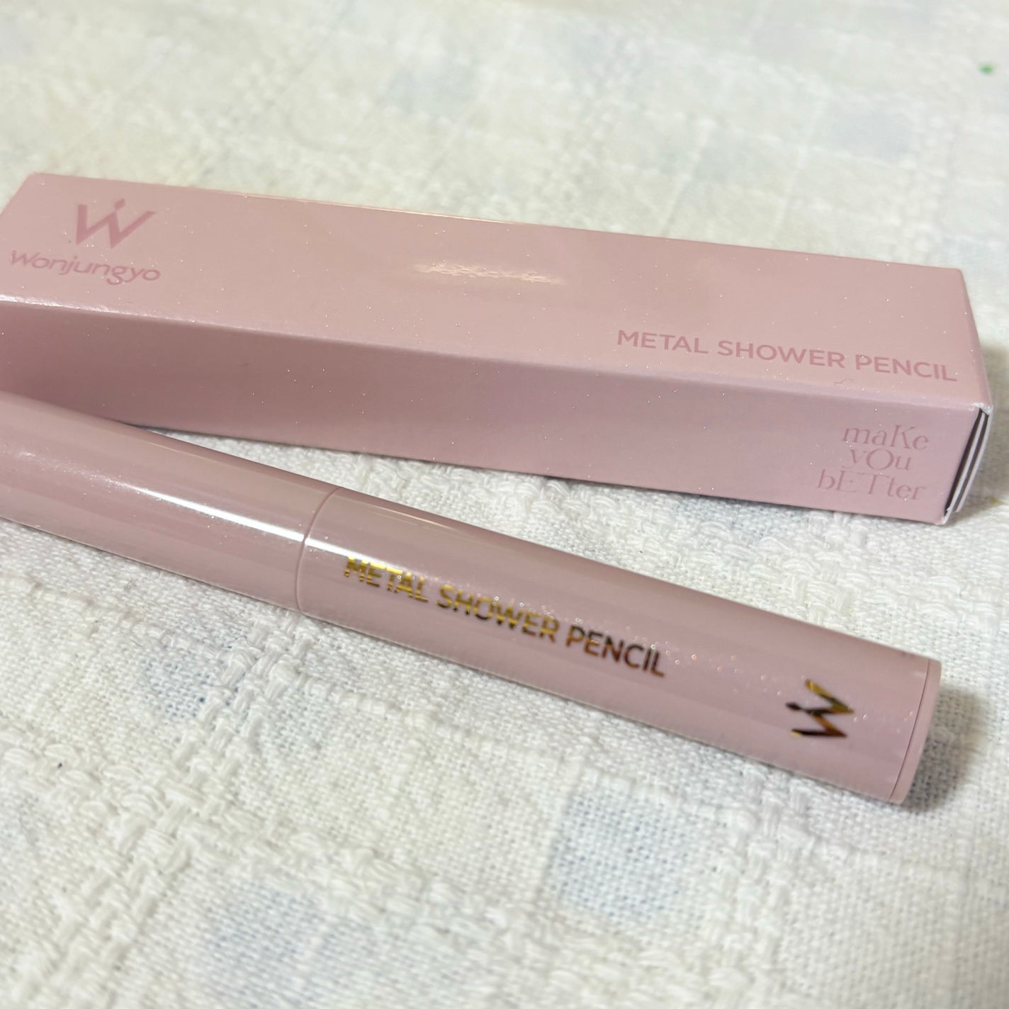 ウォンジョンヨ メタルシャワーペンシル/Wonjungyo/スティックアイシャドウを使ったクチコミ(2枚目)