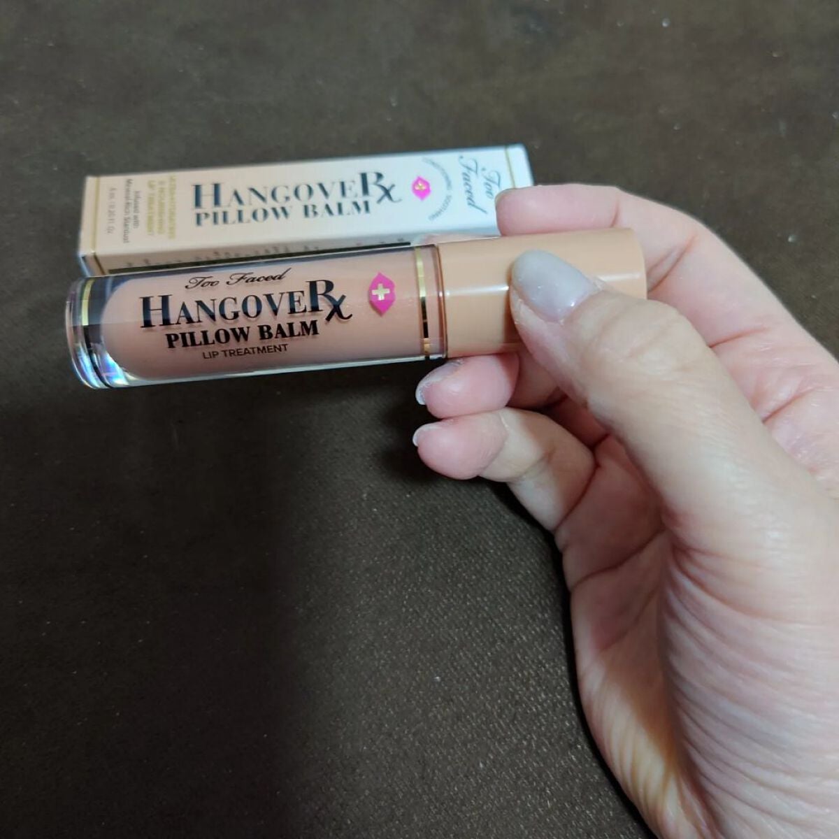 ~トゥー フェイスド ハングオーバー~ ピロー バーム リップ トリートメント/Too Faced/リップ美容液を使ったクチコミ(1枚目)