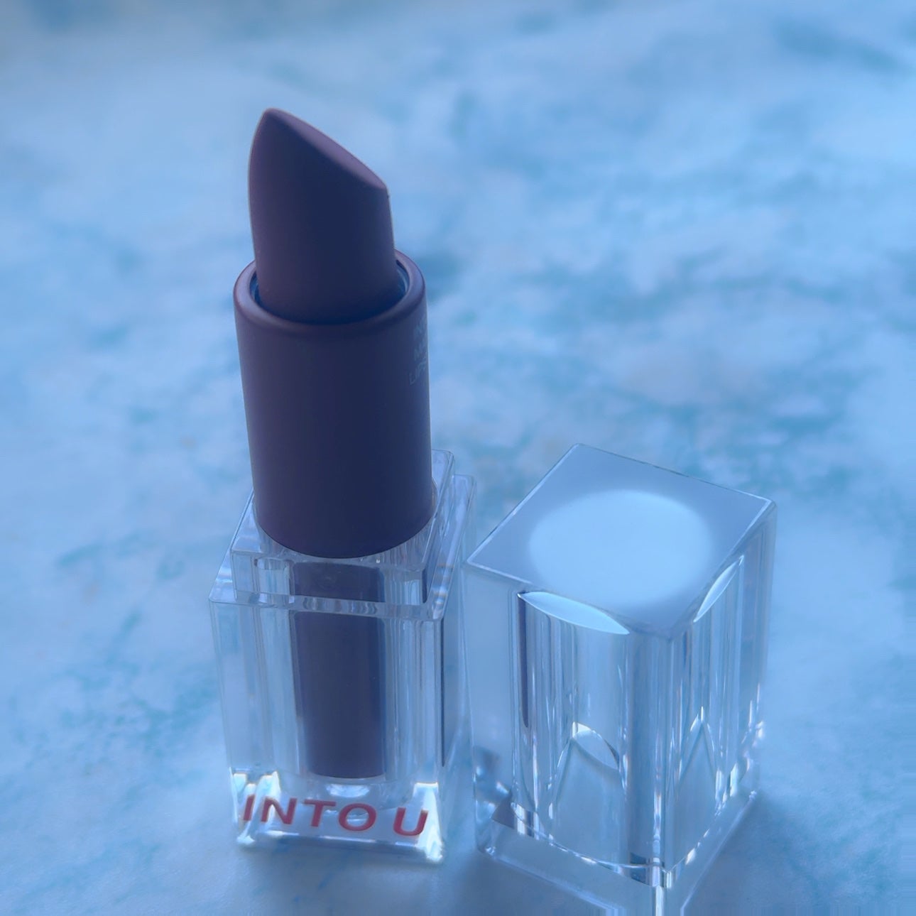 フェザーマットリップスティック/INTO U/口紅を使ったクチコミ(4枚目)