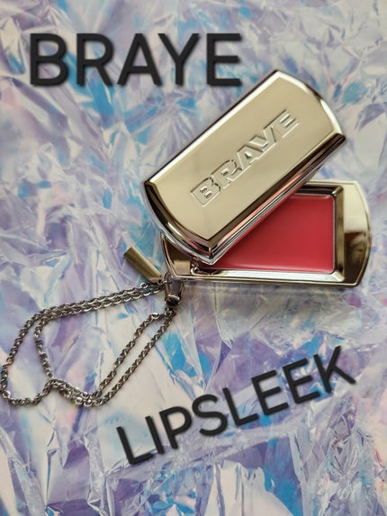 リップスリーク ロングストラップセット/BRAYE/口紅を使ったクチコミ(1枚目)