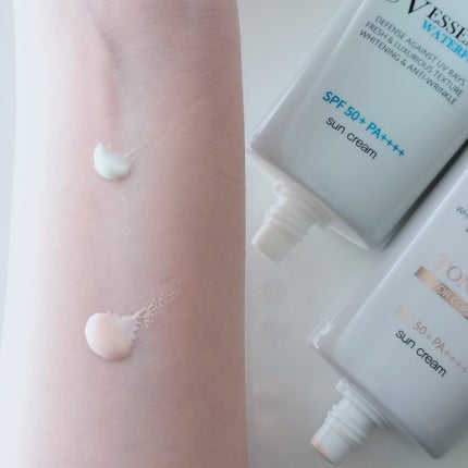 ウォータフルトーンアップサンクリーム/ダルバ/日焼け止めクリームを使ったクチコミ(2枚目)