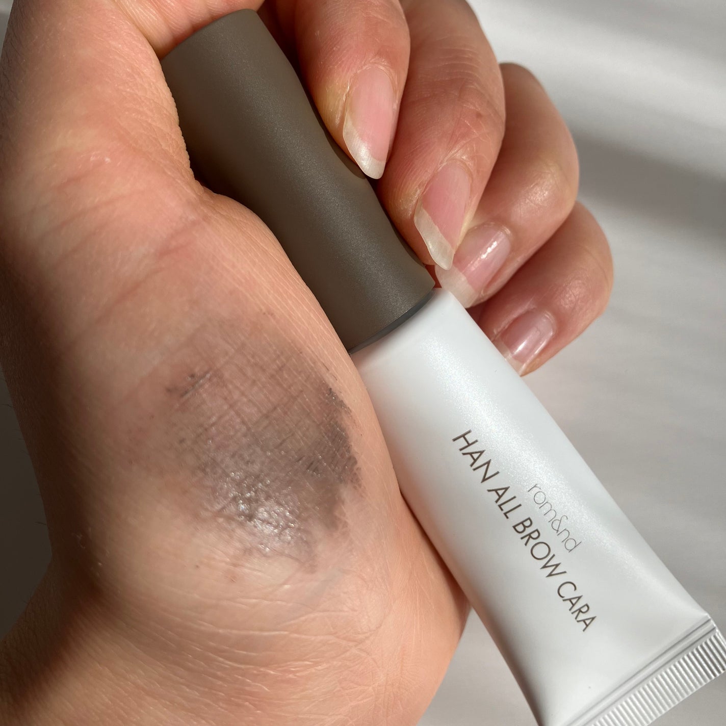 ハンオールブロウカラ/rom&nd/眉マスカラを使ったクチコミ(2枚目)