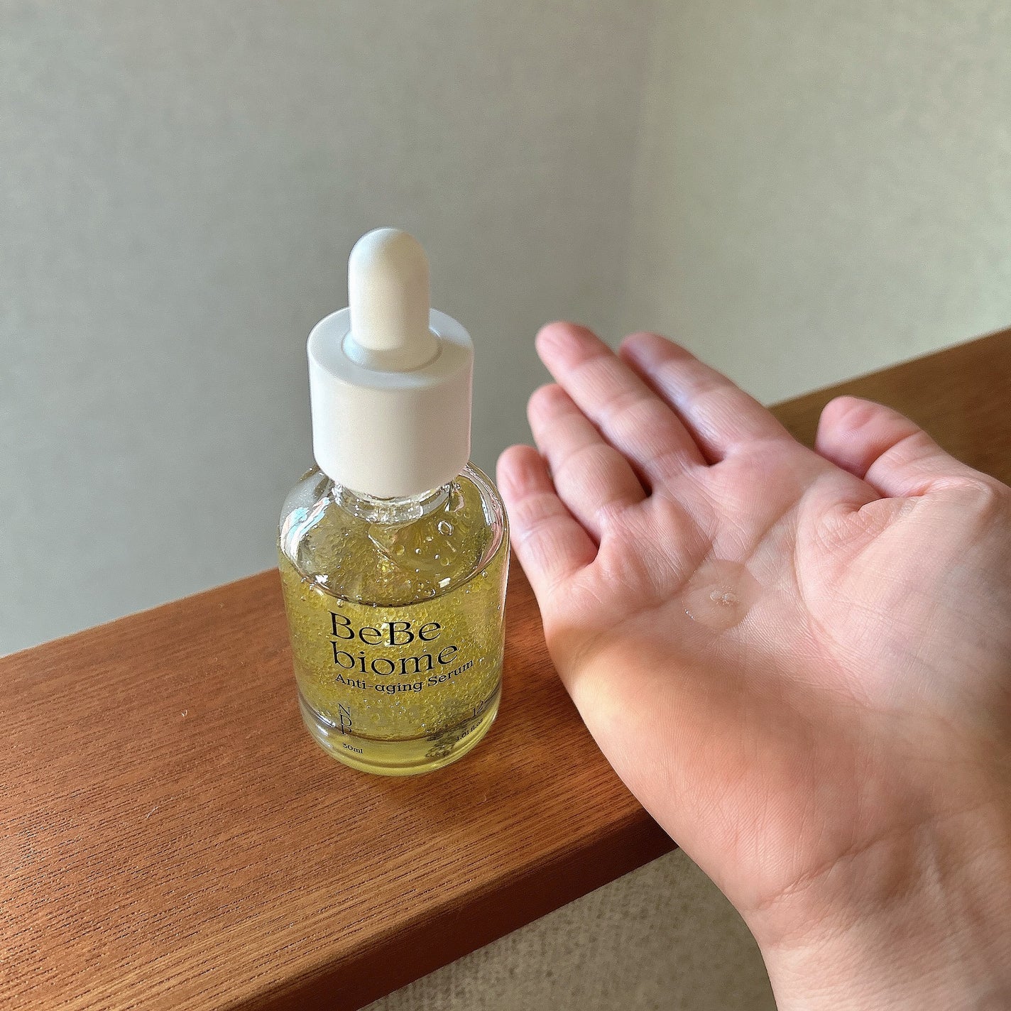 ベベバイオームアンチエイジングセラム/NATURAL DERMA PROJECT/美容液を使ったクチコミ(3枚目)