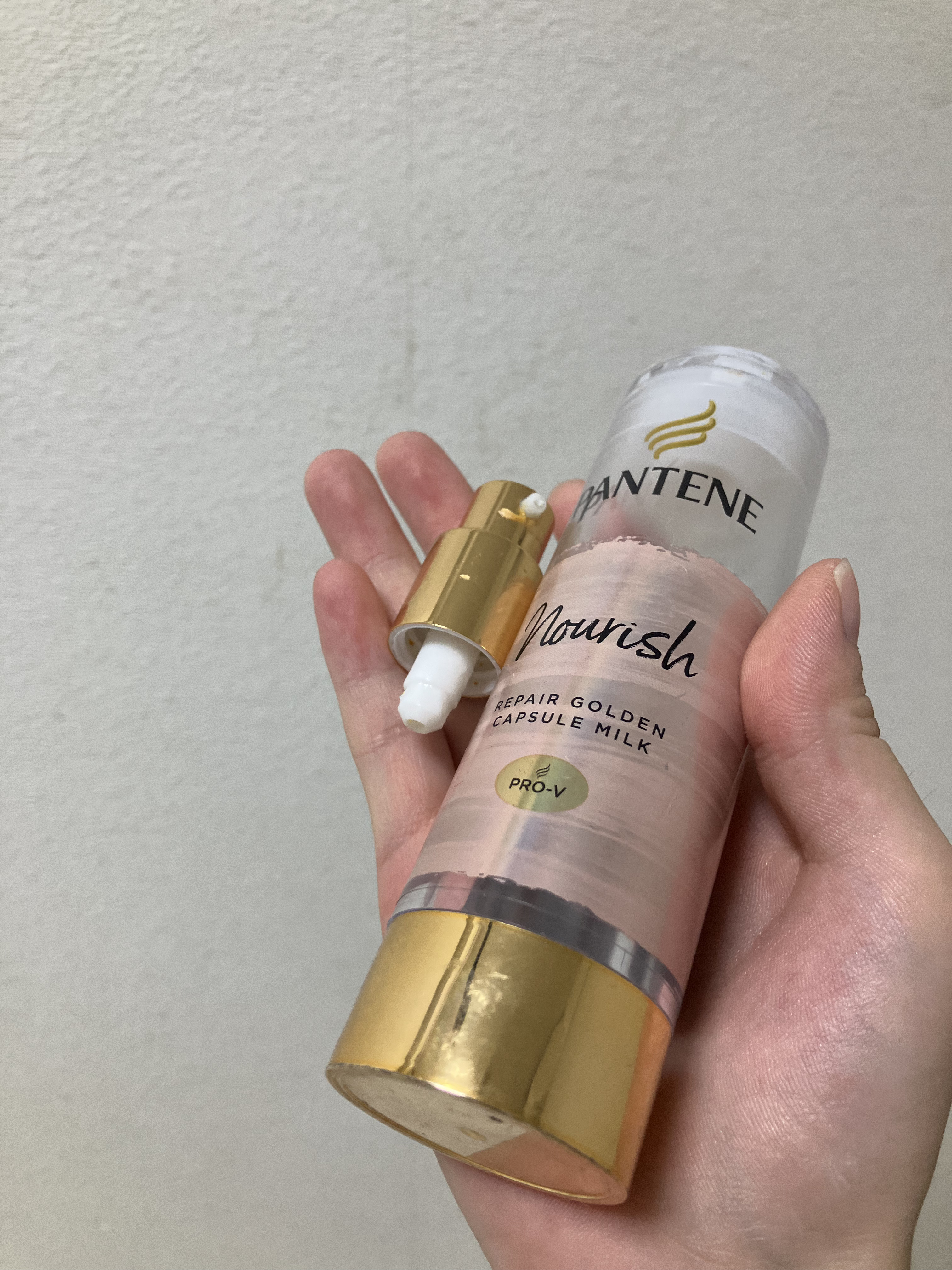 パンテーン エフォートレス クイック リペアー カプセル ヴィタミルク(洗い流さないトリートメント）/パンテーン/ヘアミルクを使ったクチコミ（3枚目）