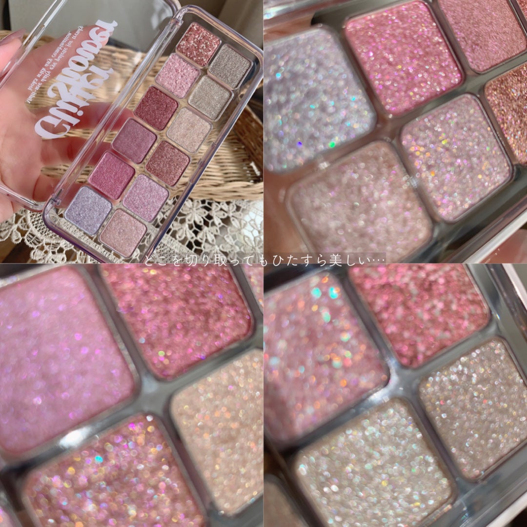 プロ アイ パレット エアー/CLIO/アイシャドウパレットを使ったクチコミ(4枚目)