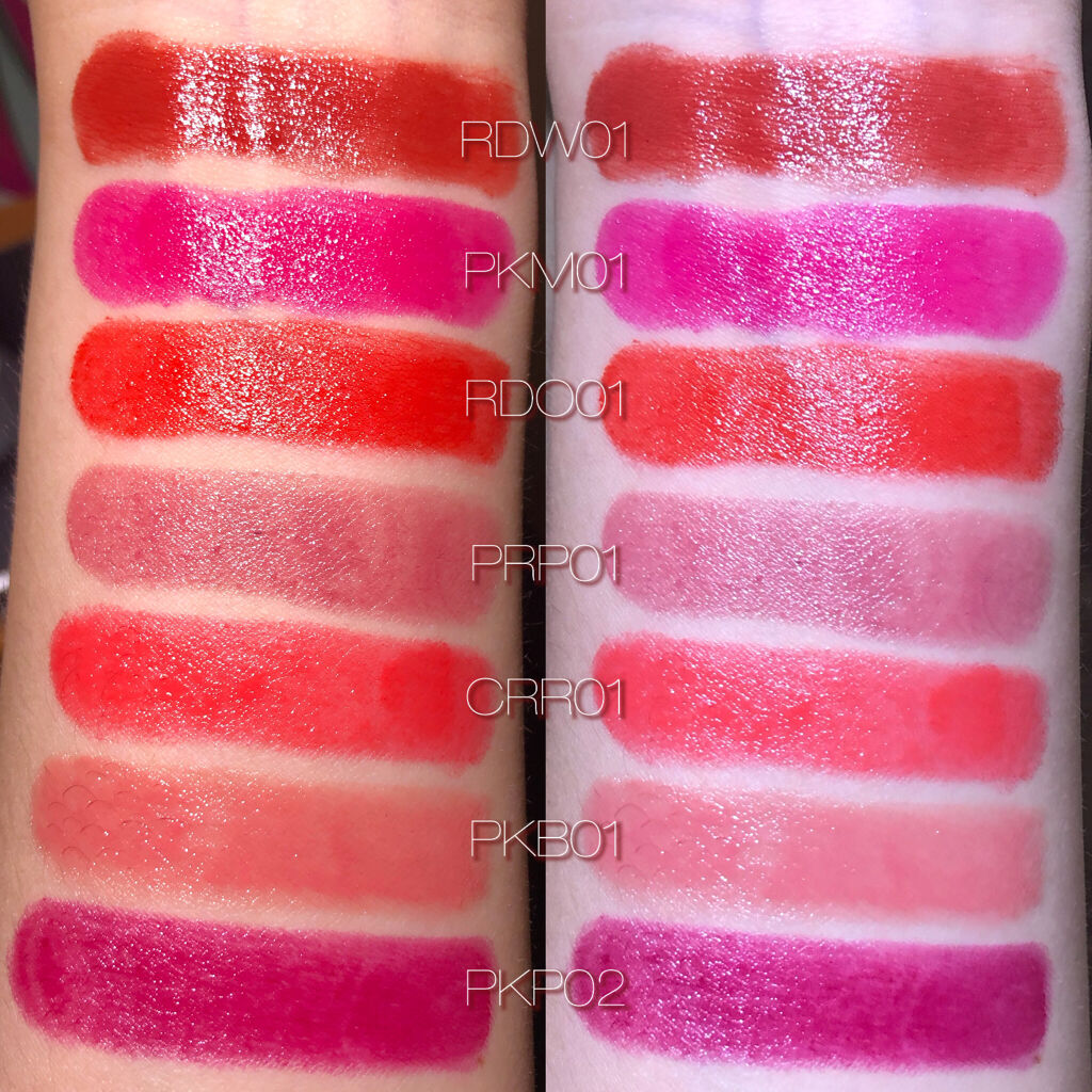 メルティング グロウ リップスティック RDO01 CRUSHED/NAMING./口紅を使ったクチコミ（3枚目）