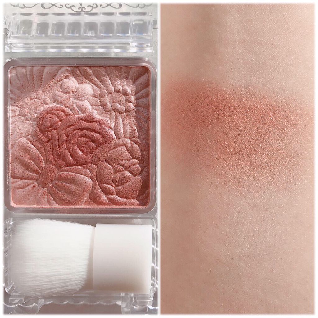 グロウフルールチークス/キャンメイク/パウダーチークを使ったクチコミ（2枚目）