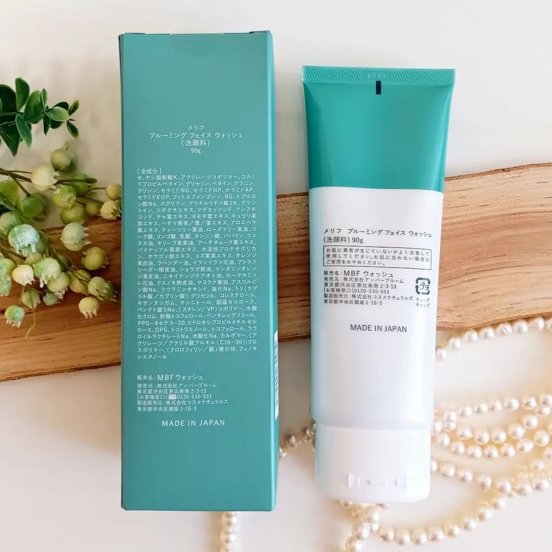 ブルーミングフェイスウォッシュ/MELLIFE/その他洗顔料を使ったクチコミ(2枚目)