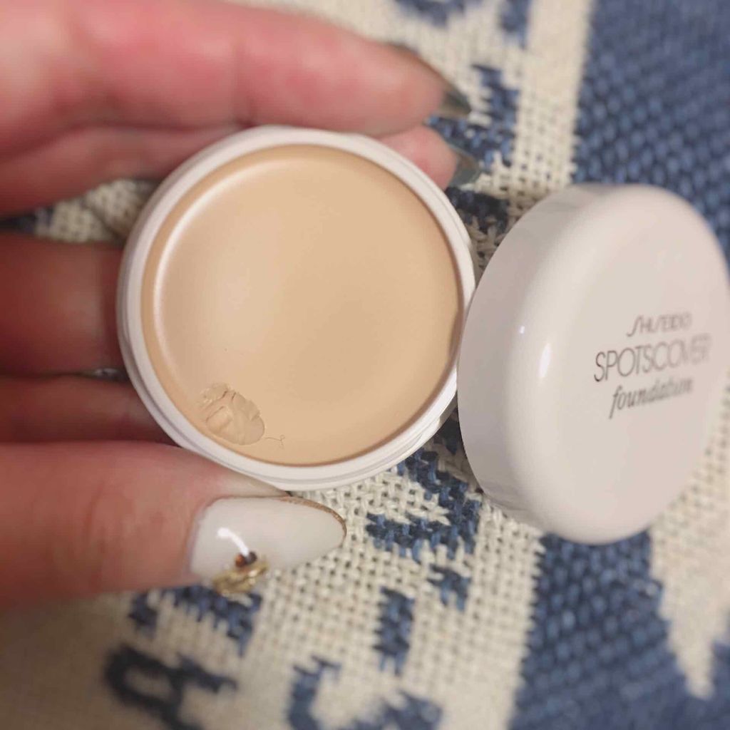 スポッツカバー ファウンデイション/SHISEIDO/クリームコンシーラーを使ったクチコミ(2枚目)