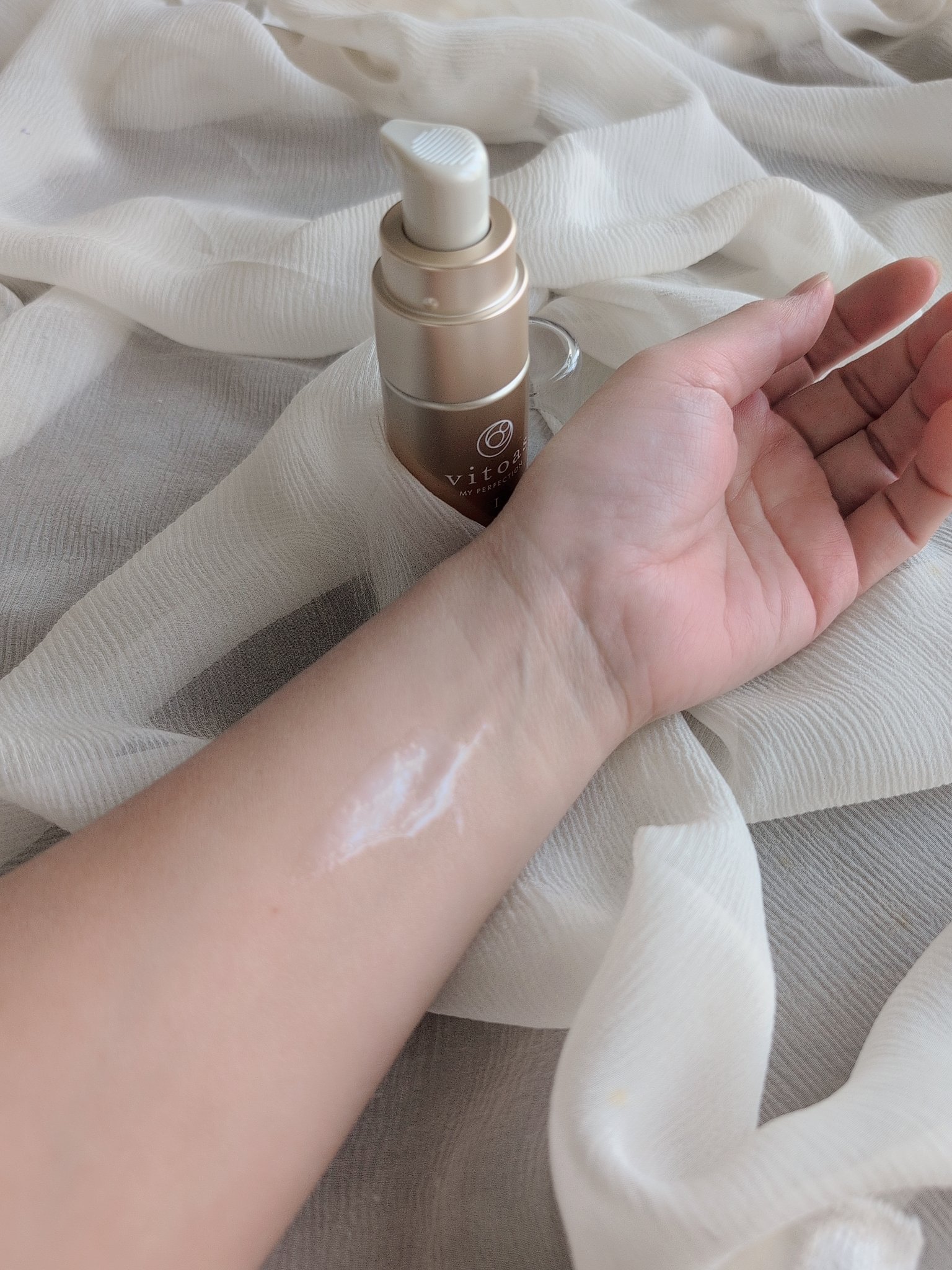 vitoas(ビトアス) マイパーフェクション Ｉ しっとり/vitoas/美容液を使ったクチコミ（3枚目）