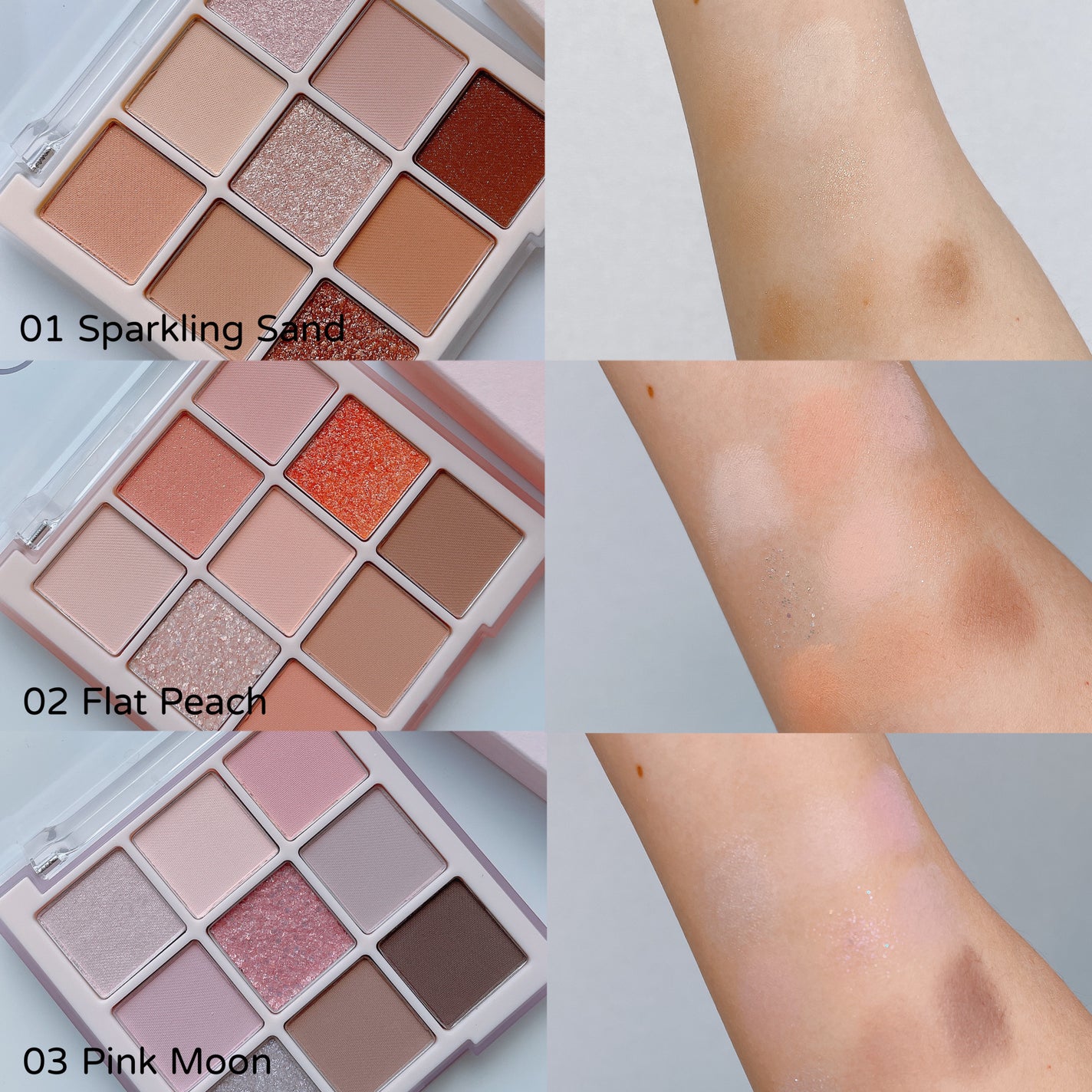 ムードブレンディングシャドウパレット/Coralhaze/アイシャドウパレットを使ったクチコミ(3枚目)