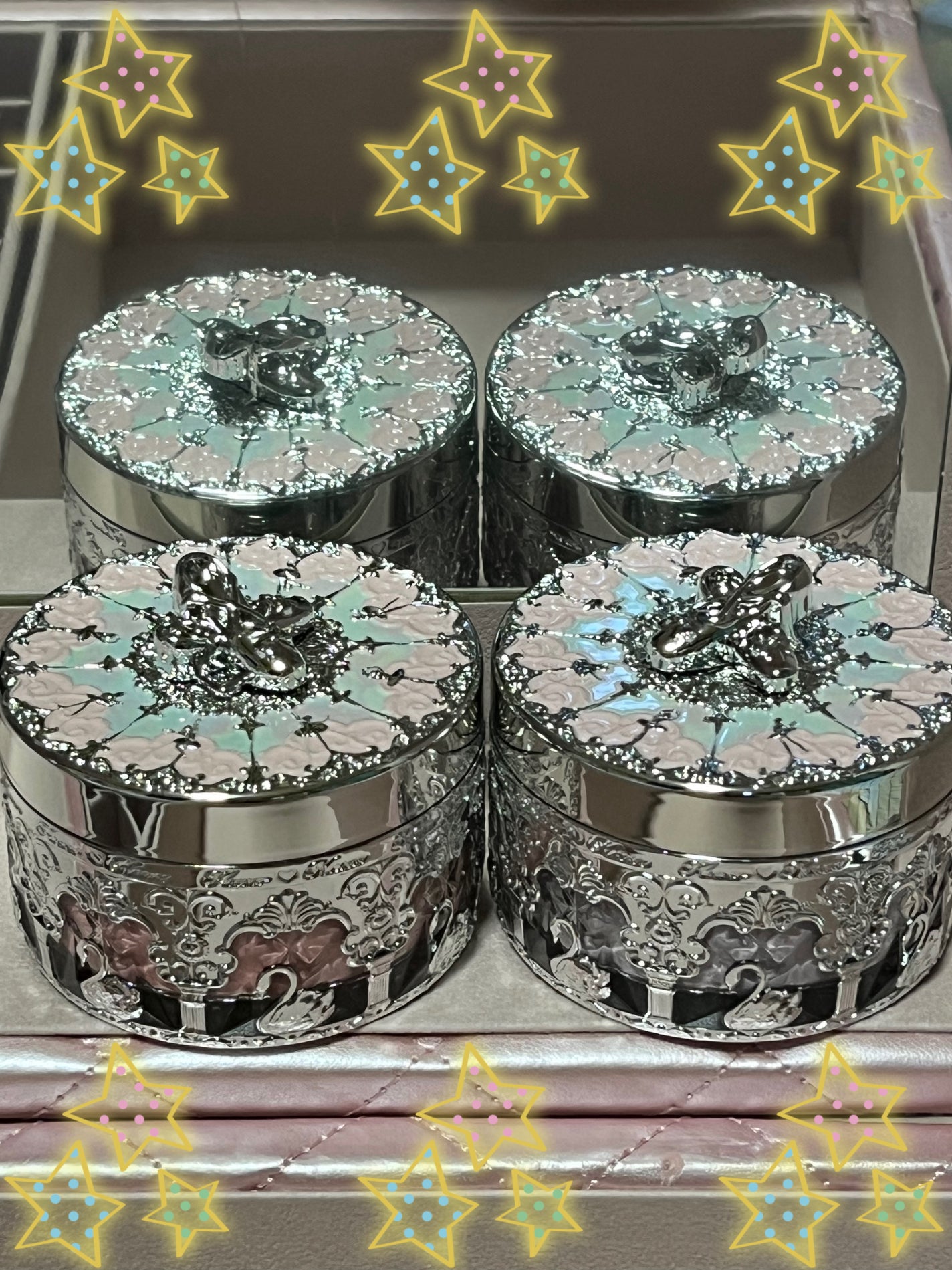 スワンバレエシリーズ ミュージックボックスルースセッティングパウダー/FlowerKnows/ルースパウダーを使ったクチコミ(7枚目)