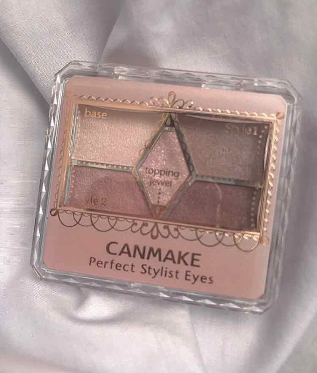 【旧品】パーフェクトスタイリストアイズ/キャンメイク/アイシャドウパレットを使ったクチコミ(1枚目)