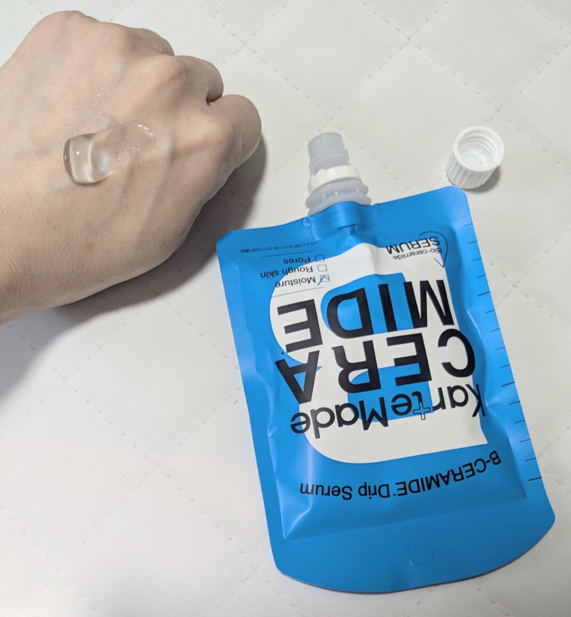 セラミドドリップセラム/KarteMade /リップ美容液を使ったクチコミ（2枚目）