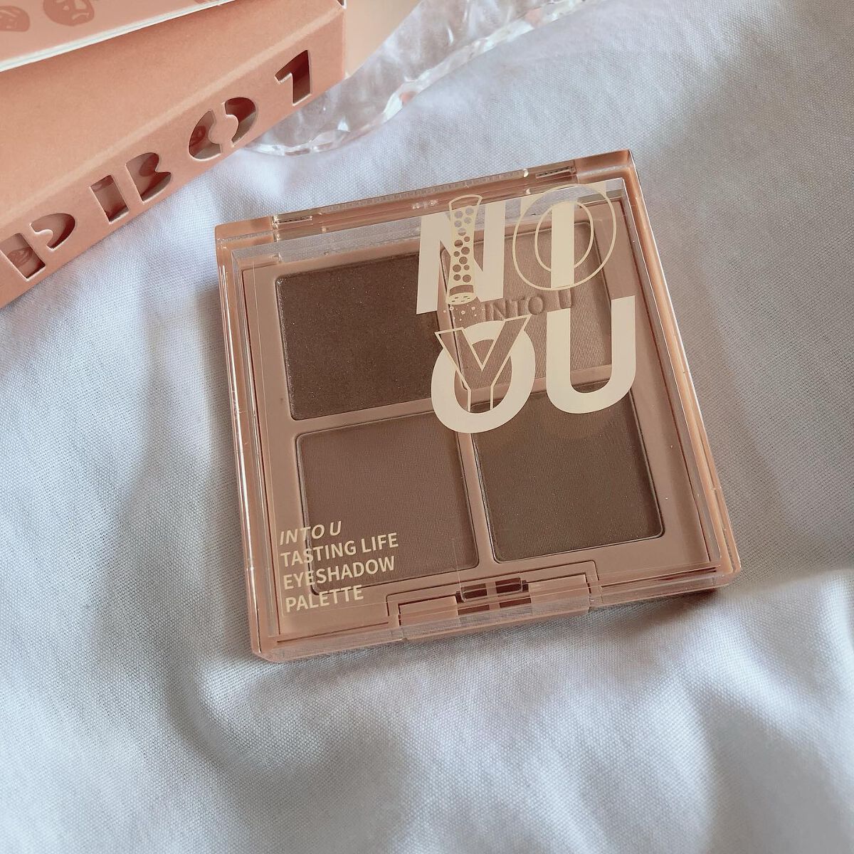 テイスティングライフアイシャドウパレット/INTO U/アイシャドウパレットを使ったクチコミ(8枚目)