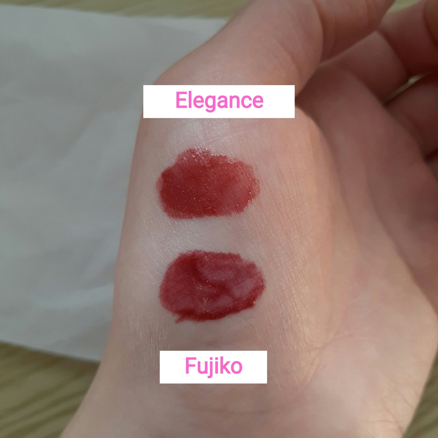 ニュアンスラップティント/Fujiko/リップティントを使ったクチコミ(4枚目)