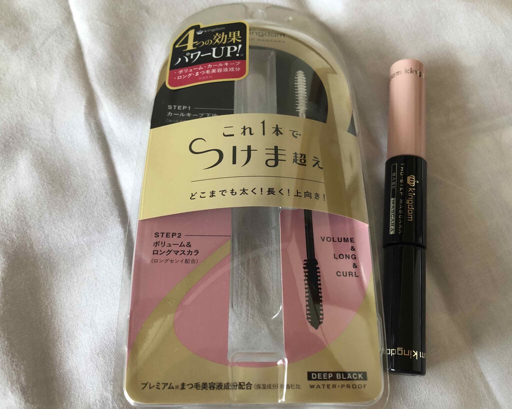 ツーステップマスカラWP/キングダム/マスカラを使ったクチコミ(1枚目)