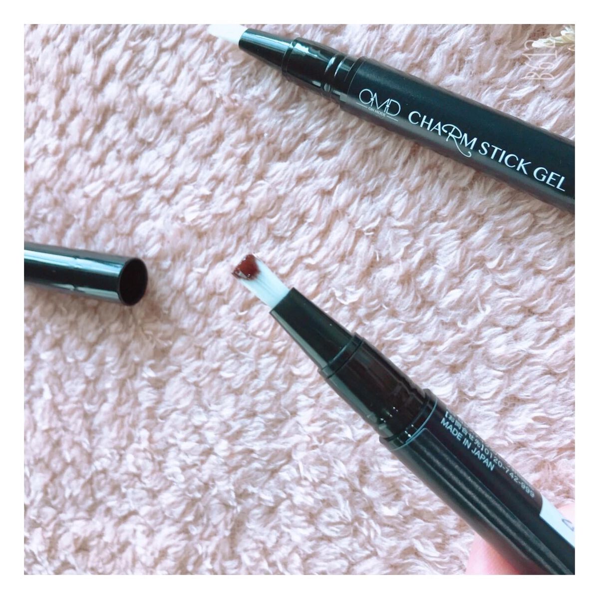 チャームスティックジェル/OMD/オールインワンネイルを使ったクチコミ(3枚目)
