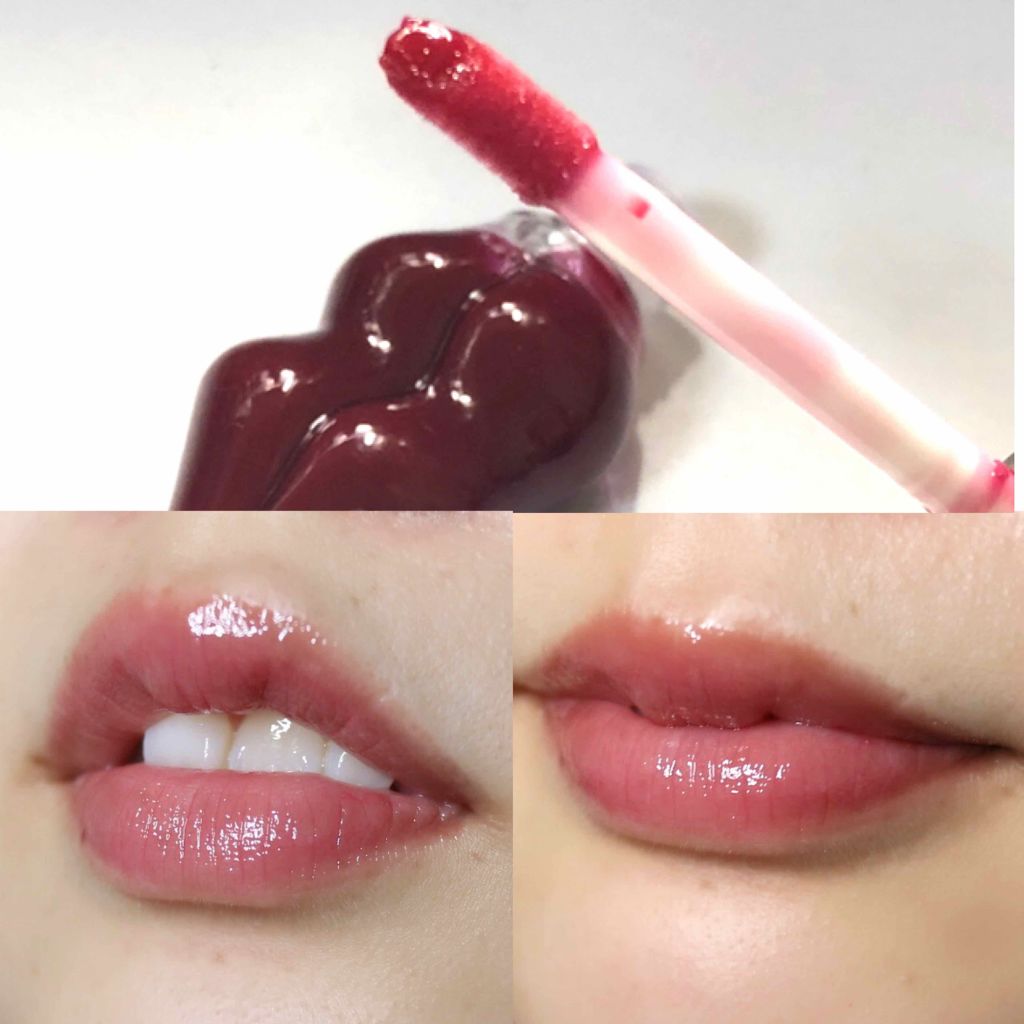 メルティーリップセラム/プランプピンク/リップグロスを使ったクチコミ（2枚目）