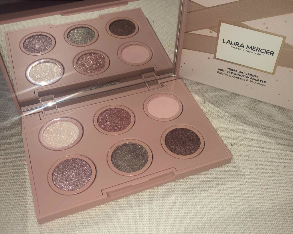 プリマ バレリーナ ミニ アイシャドウ パレット/ローラ メルシエ/アイシャドウパレットを使ったクチコミ（2枚目）