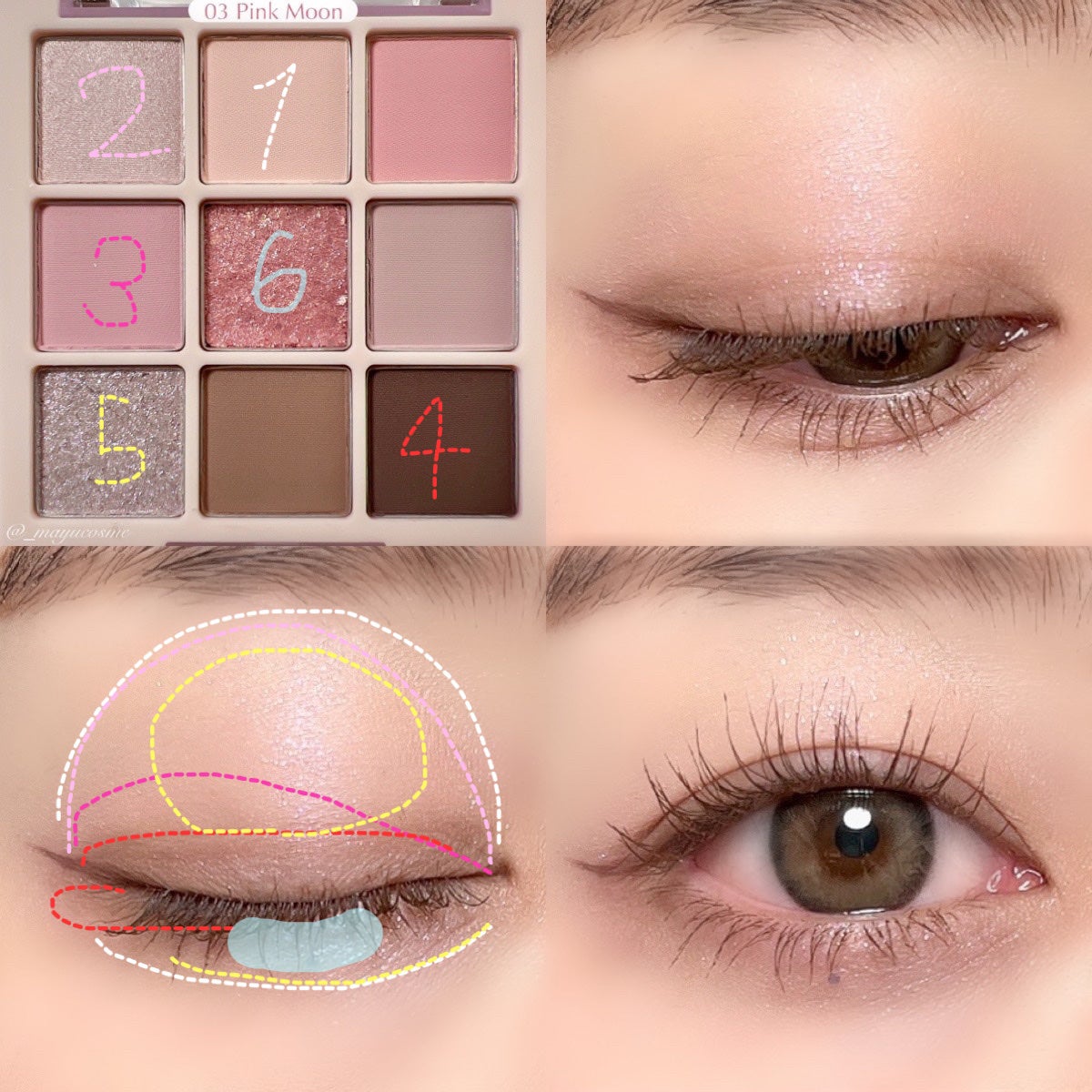 ムードブレンディングシャドウパレット/Coralhaze/アイシャドウパレットを使ったクチコミ(10枚目)