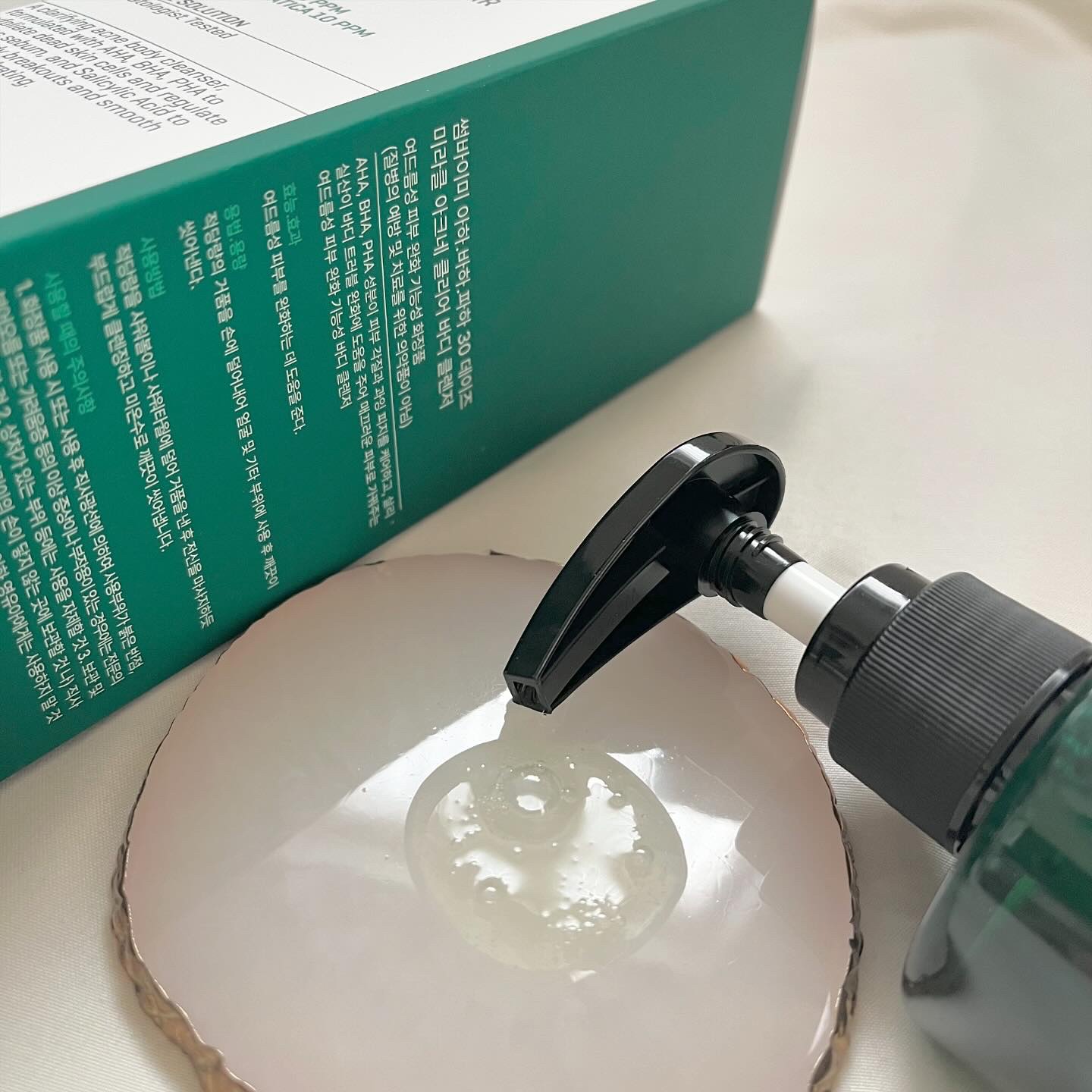 AHA·BHA·PHA 30デイズミラクルアクネボディクレンザー/SOME BY MI/ボディソープを使ったクチコミ（3枚目）