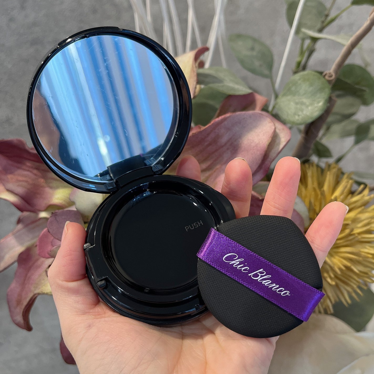 パーフェクトカバーオーロラバームクッション/Chic Blanco/その他ファンデーションを使ったクチコミ(2枚目)